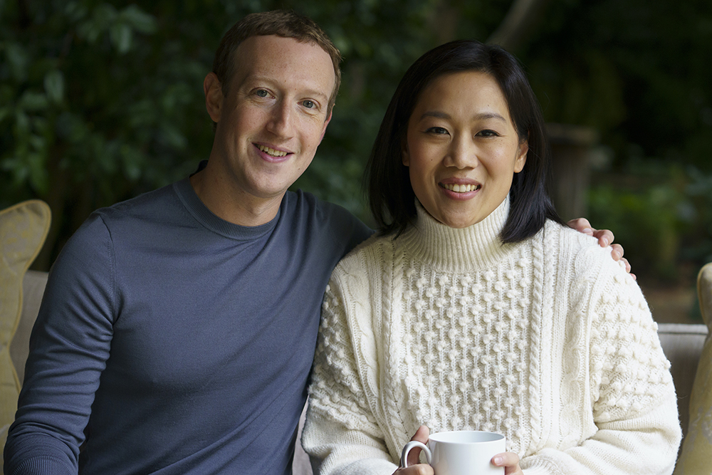 Mark Zuckerberg and Priscilla Chan. (Chan Zuckerberg Initiative)