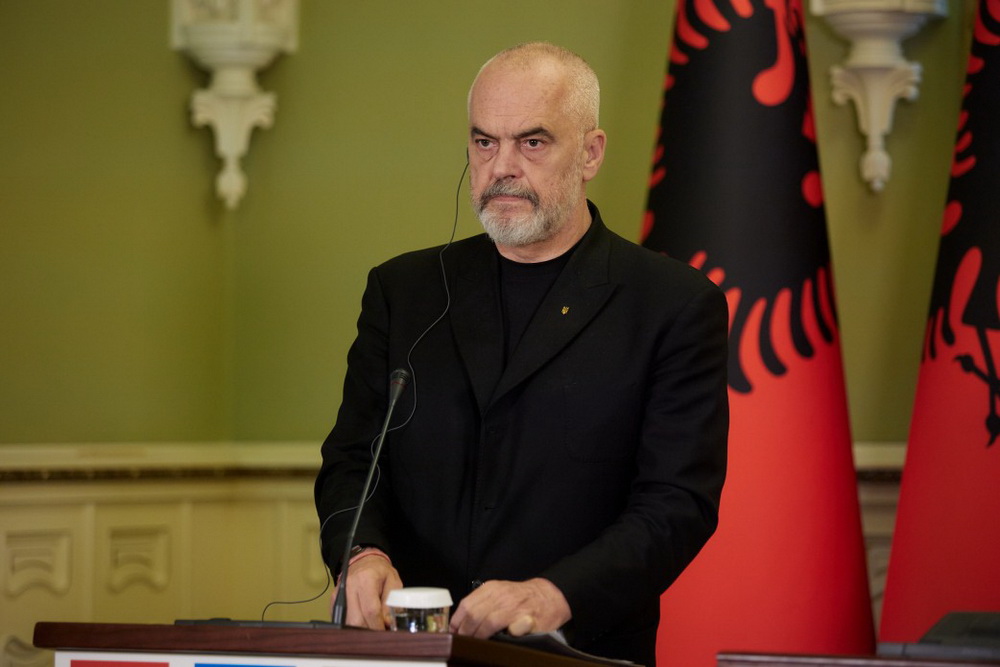 На фото: прем'єр-міністр Албанії Еді Рама